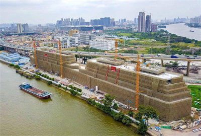 广州黄沙水产新市场主体结构封顶！水产铺位超500个！