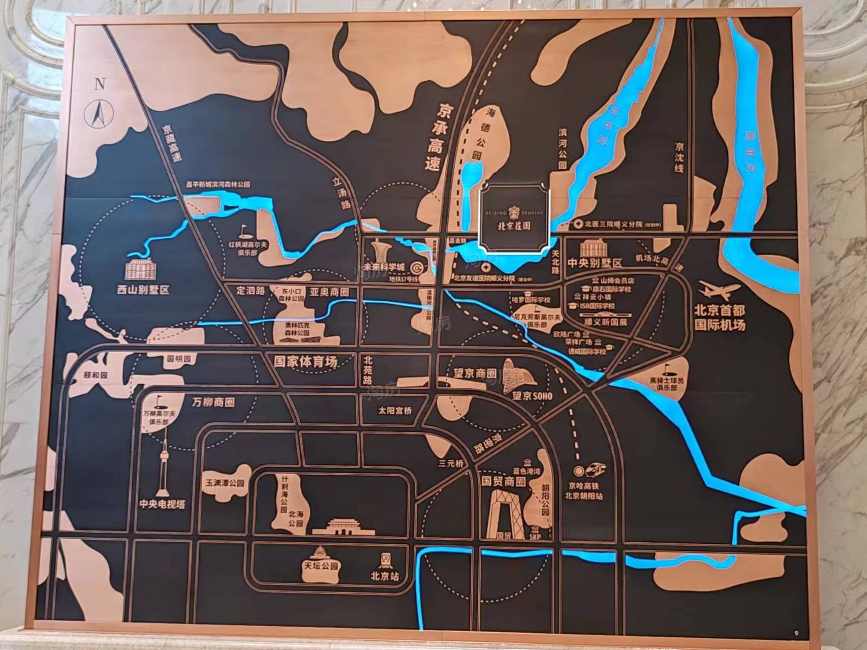 百强城市高端人居典范：北京庄园的奢华生活