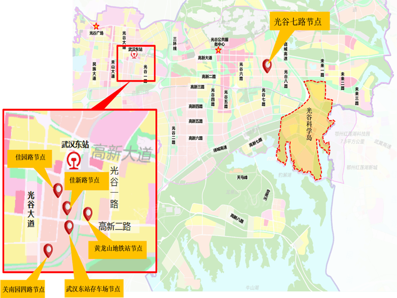 武漢光谷5大重點項目6大節點蒸汽燃氣遷改同步完工