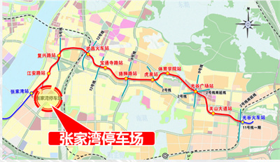 武汉11号线全线图图片