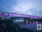 宁波鄞州大道快速路跨奉化江大桥正式开工建设!