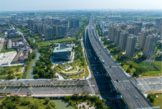 S203省道奉化段建设进程实现80% 计划2024年6月通车！