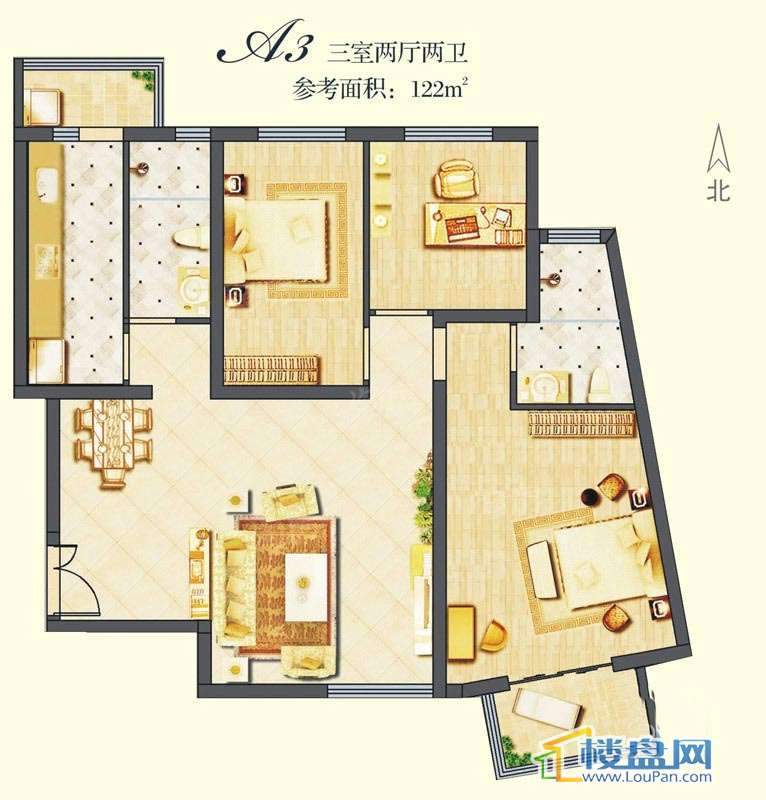 建邦华庭户型图