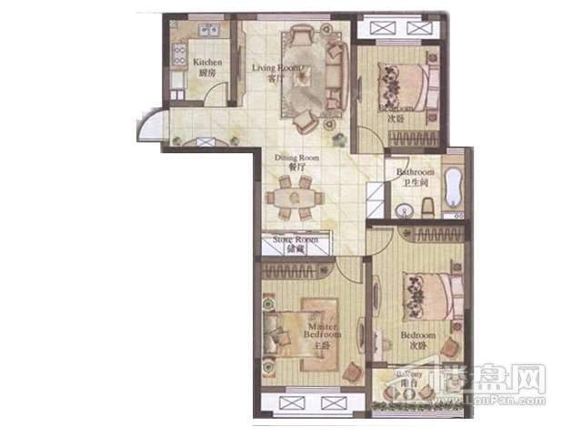 C瓦勒瑞户型图