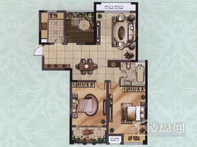 天成雅居C户型图