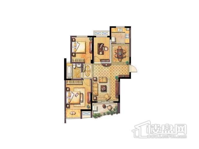 新城熙园4号户型图