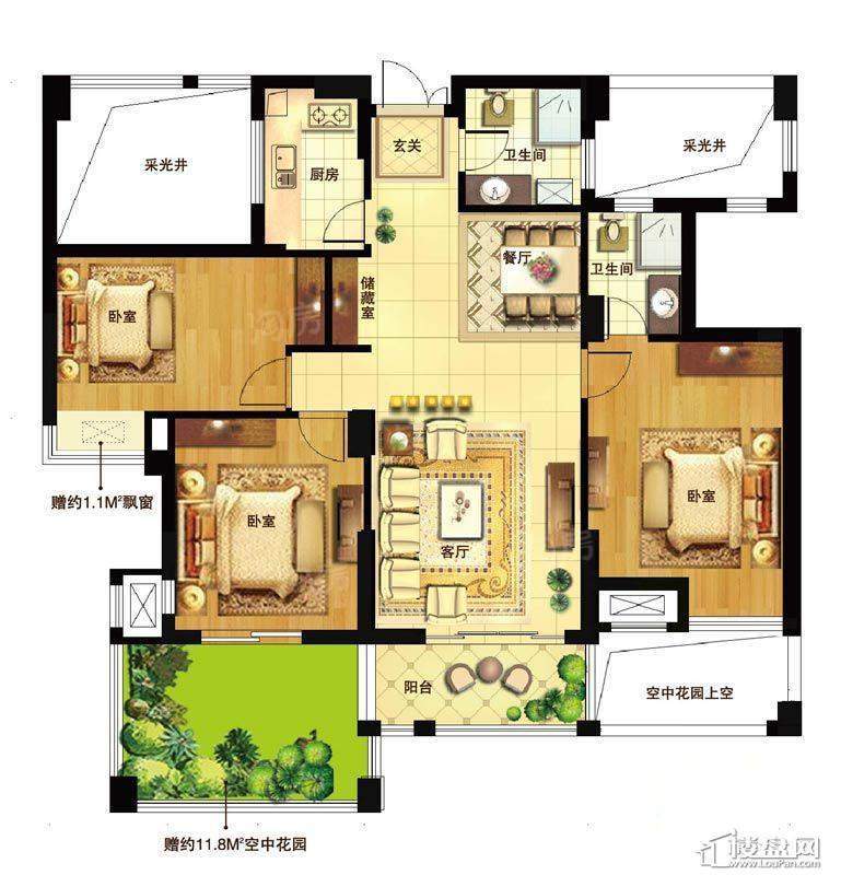 理想康城国际户型图