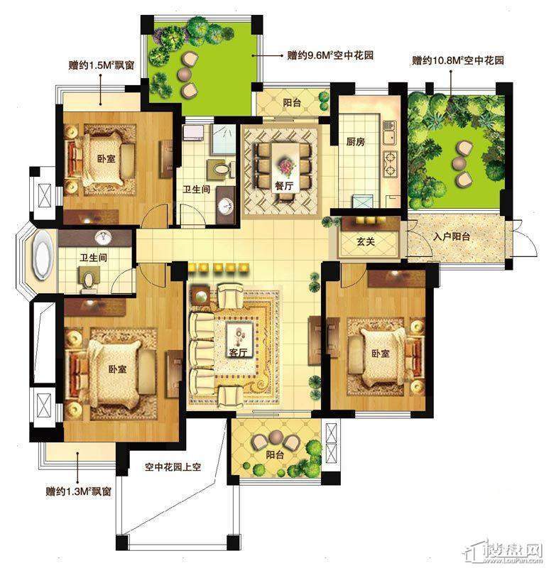 理想康城国际户型图