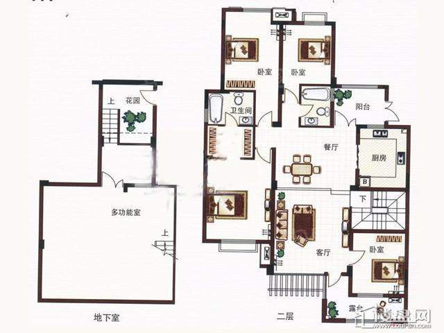 四期花园里F-5二层