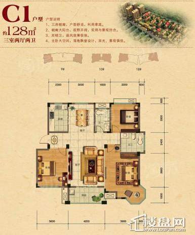 钜和天乐苑户型图