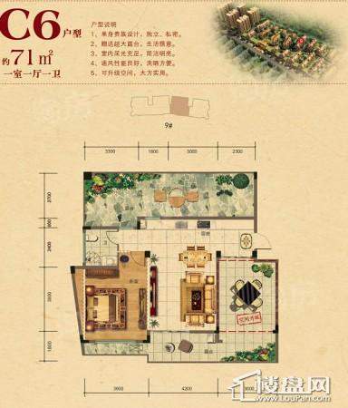 钜和天乐苑户型图