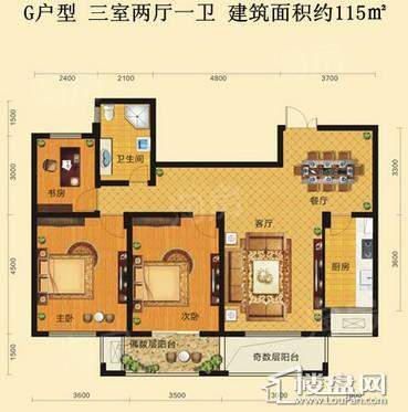 恒丰金玉园户型图