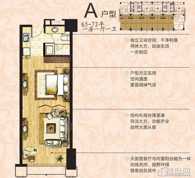 中成好望大厦户型图