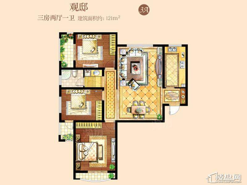 3A户型图