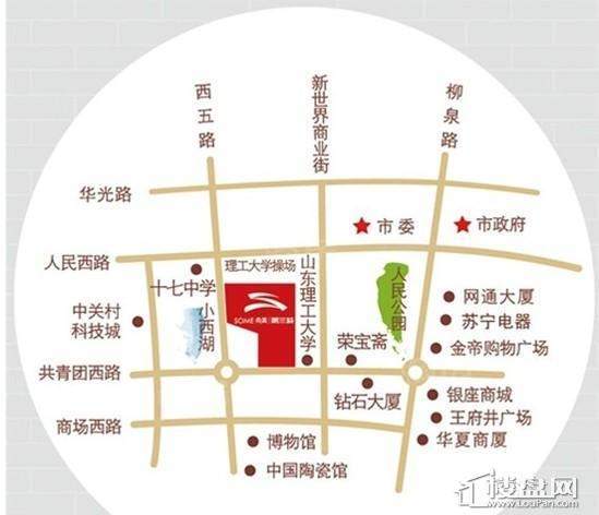 尚美第三城位置图