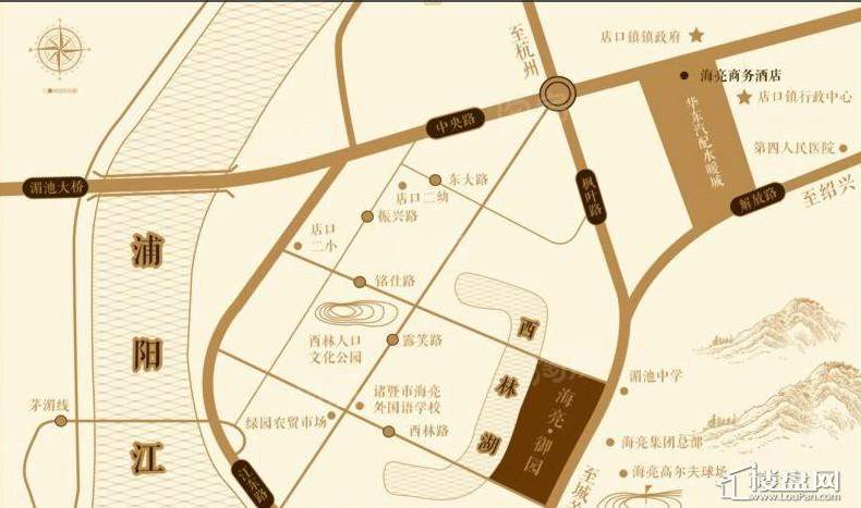 海亮御园位置图