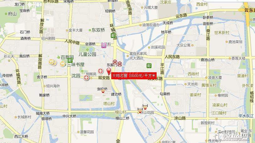 大树名园位置图