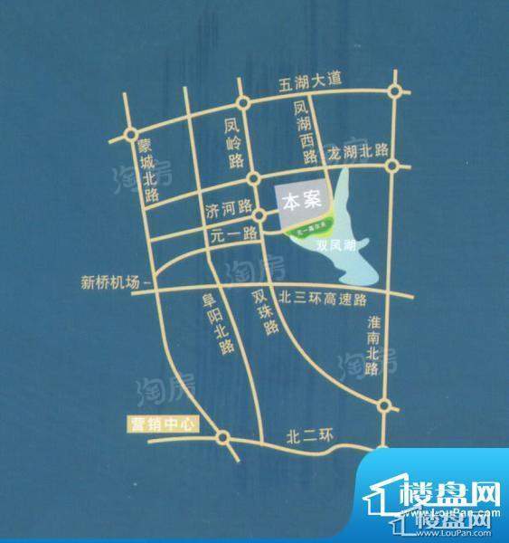 新慧金水岸位置图
