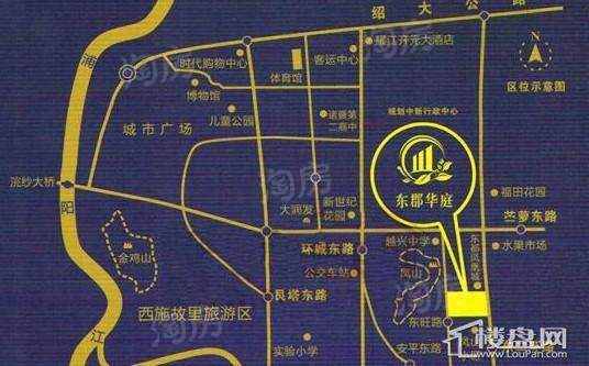 汇鑫东郡华庭位置图