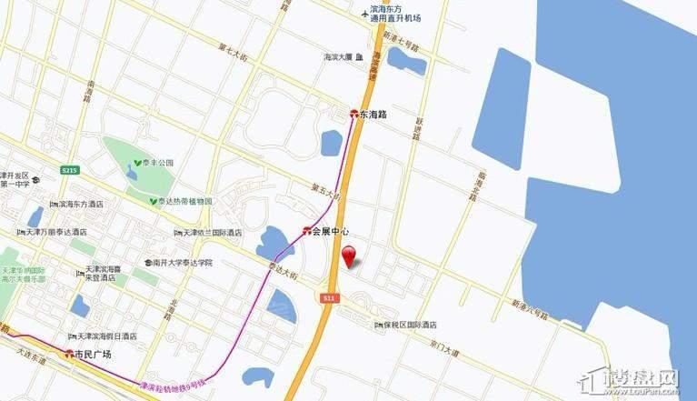 合生君景湾位置图
