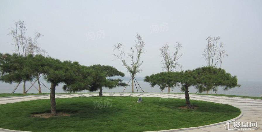 印象文昌湖实景图