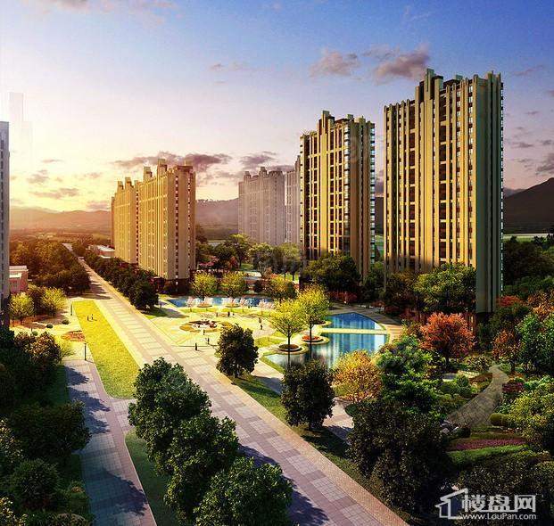 永定河孔雀城英国宫实景图