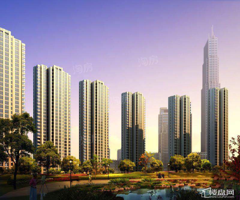 中国铁建国际城实景图