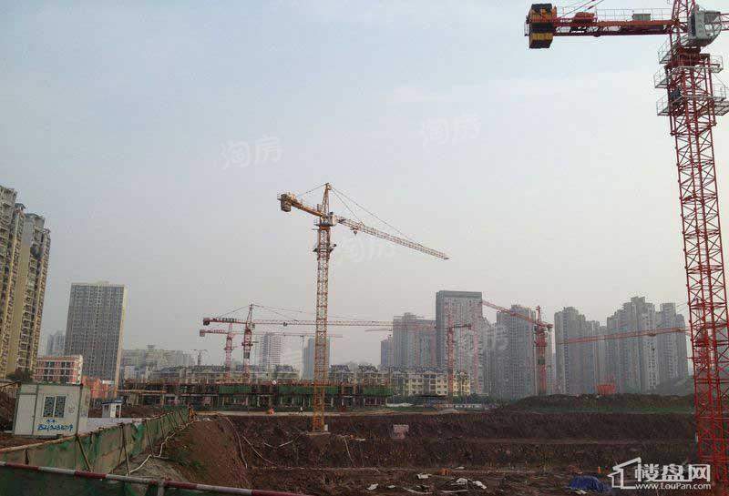 两江春城实景图