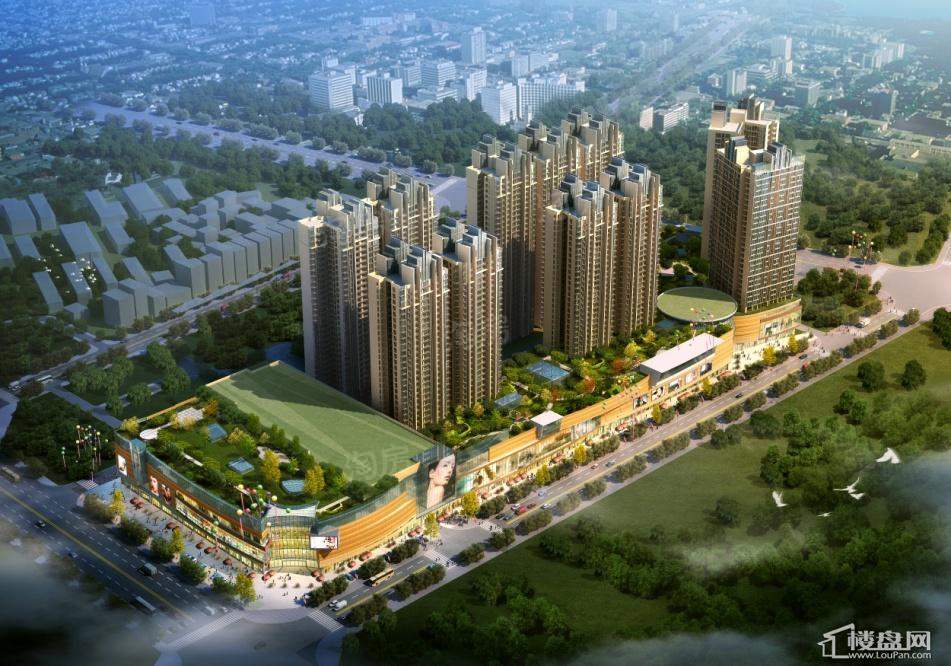 清泉城市广场效果图