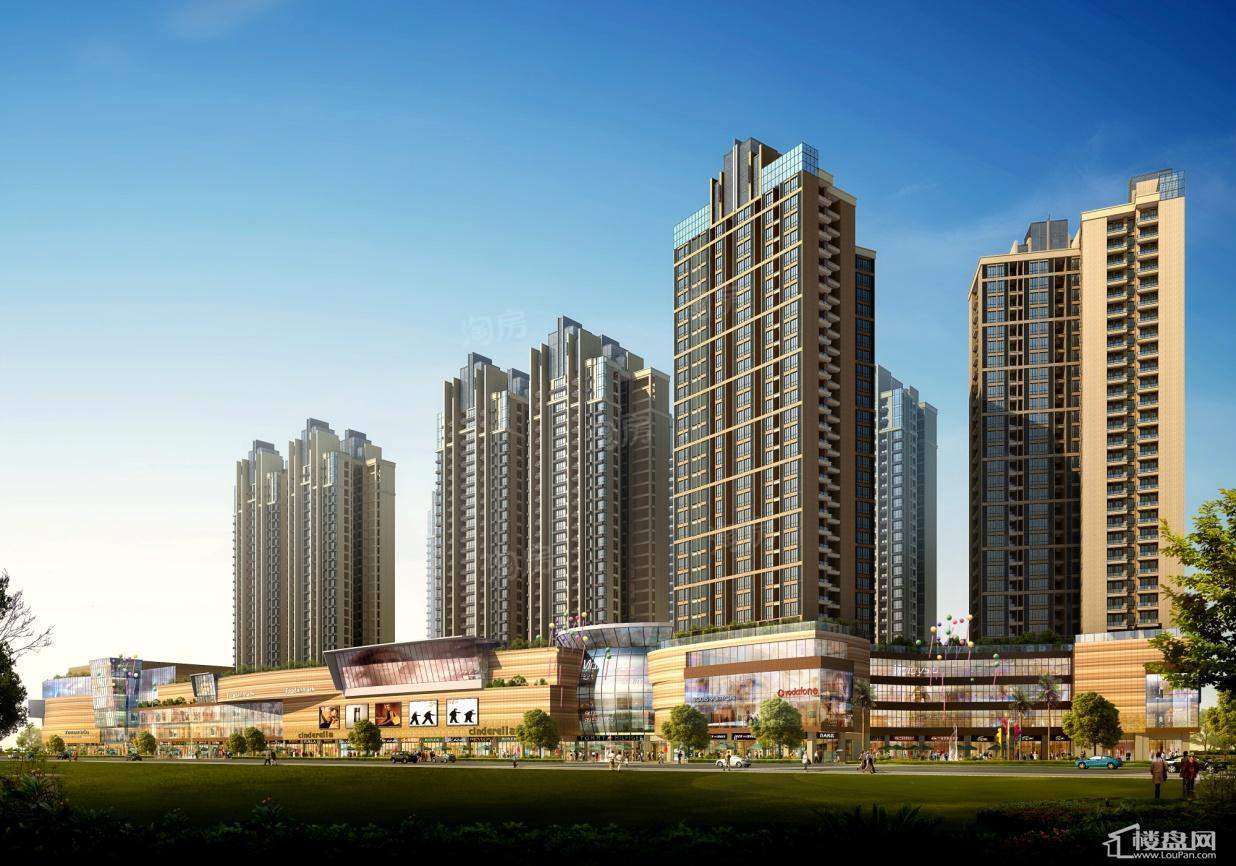 清泉城市广场效果图