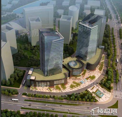 越发紫金广场效果图