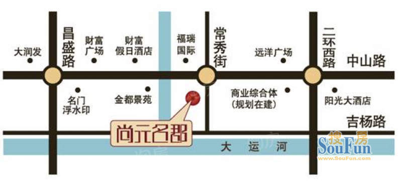 尚元名郡配套图