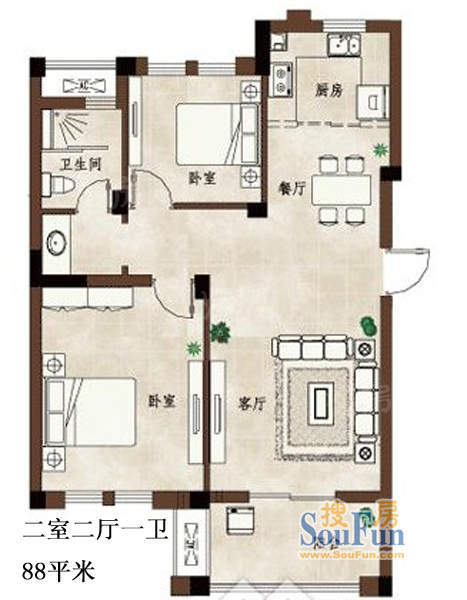 中天山水华府0室0厅0卫