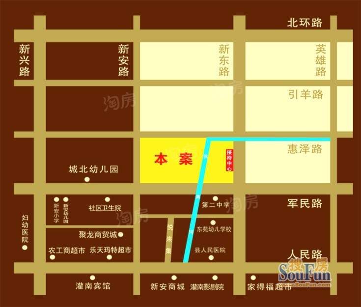 港利·上城国际配套图