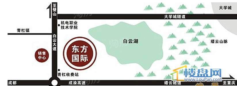 桓大东方国际配套图