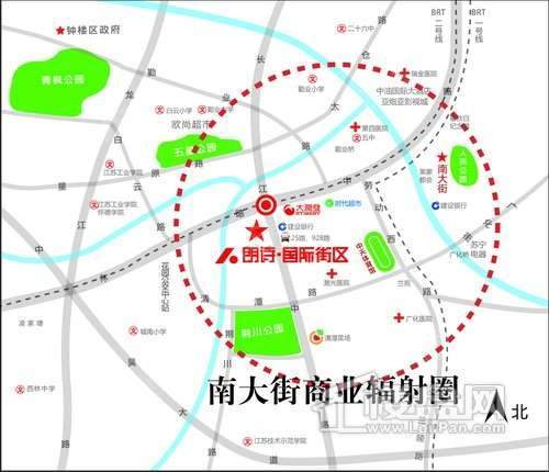 朗诗国际街区配套图