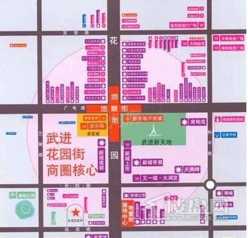 地壹街配套图