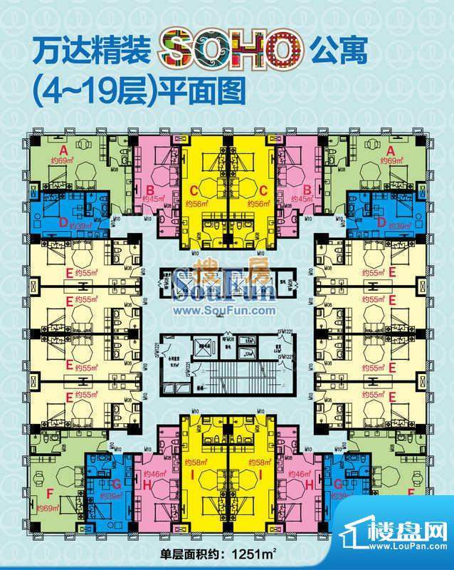 徐州云龙万达广场SO面积:0.00平米
