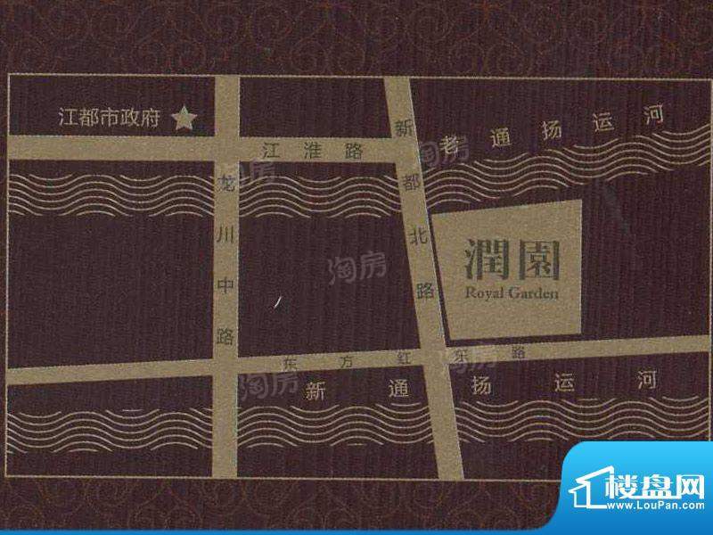 晟地润园配套图