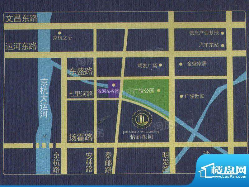 怡新花园配套图