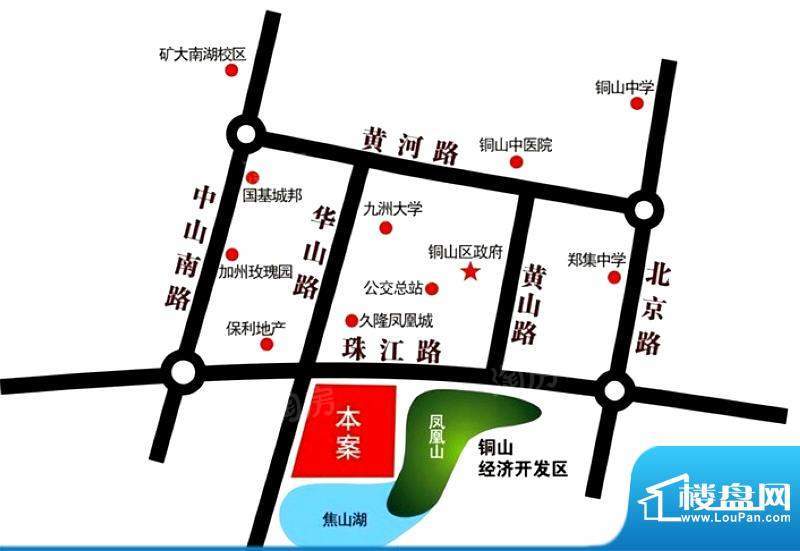 凤凰花园配套图