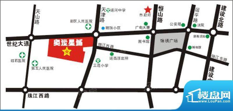 榕城奥运星城配套图