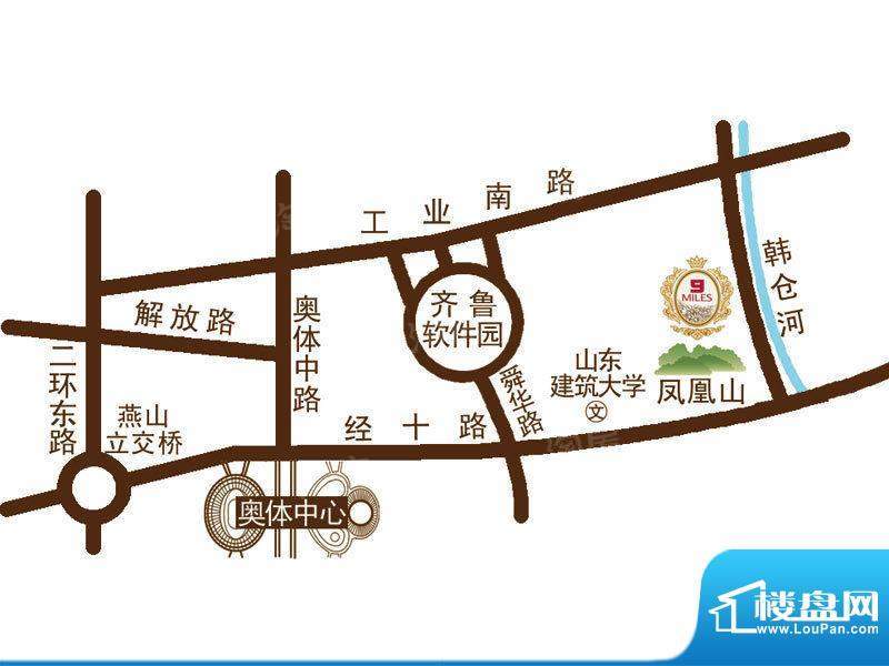 九英里颢苑配套图