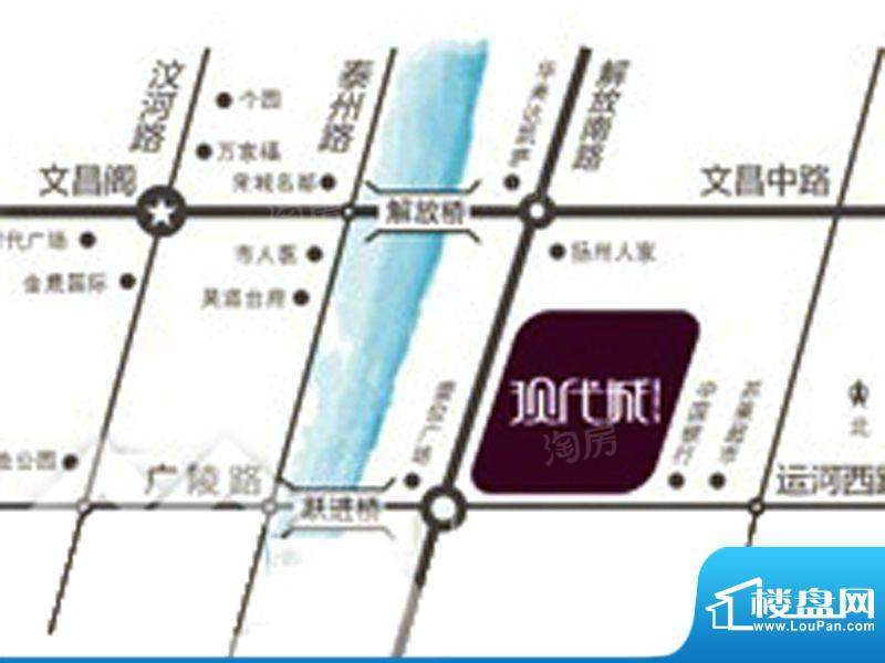 蓝海现代城配套图