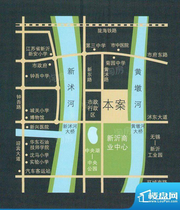 达信国际配套图