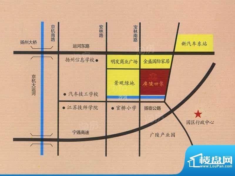 广陵世家配套图