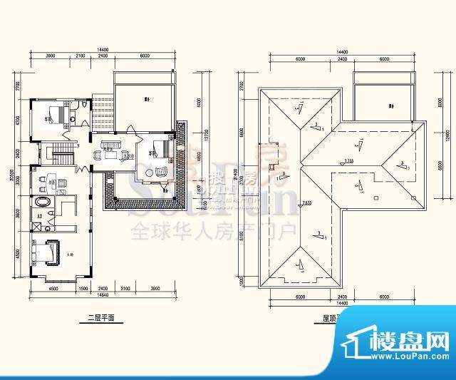 瘦西湖唐郡组团二C1面积:262.00平米