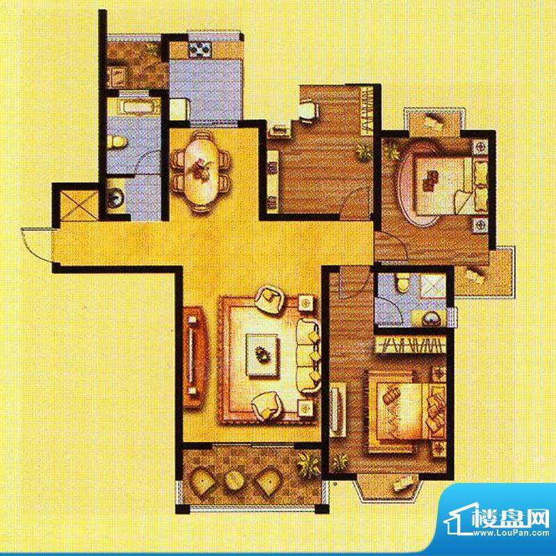锦绣豪庭3室0厅0卫