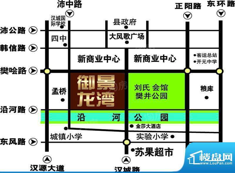 御景龙湾配套图