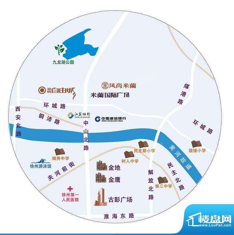 米兰国际广场配套图